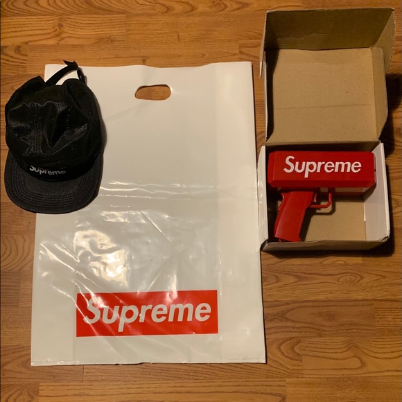 Functioning supreme money gun and hat bundle - Picture 1 of 7
